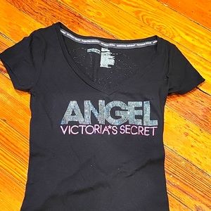 Victoria's secret Angel's Supermodel essential rhinestone tshirt size Xsmall